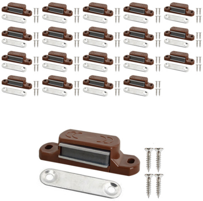 외자석빠찌링 밤색, 20개