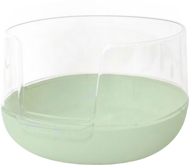 nyangssaem 透明貓砂盆, 1個, 綠色