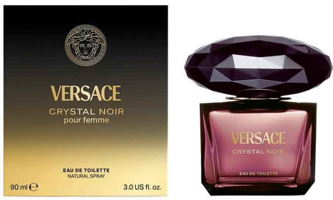 베르사체 크리스탈 느와 오드뚜왈렛, 90ml, 1개
