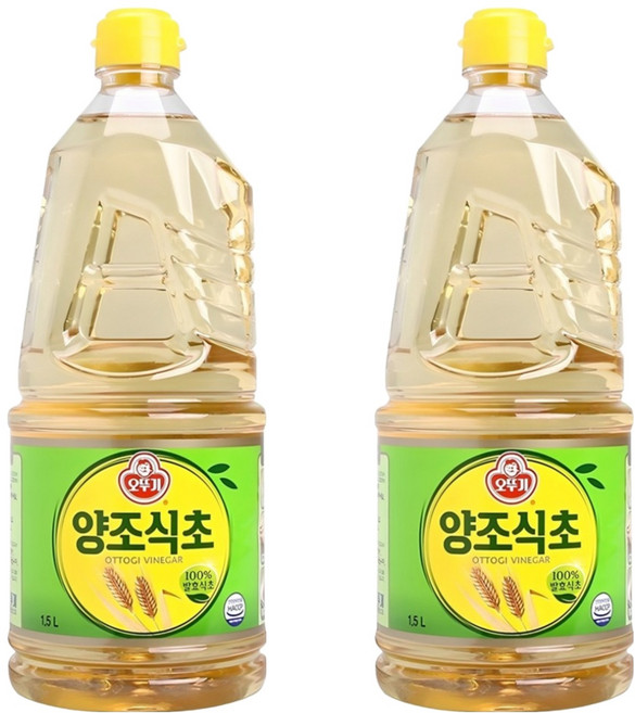 오뚜기 양조 식초, 1.5L, 2개
