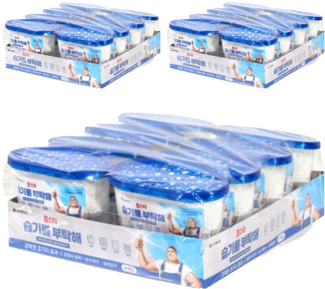 홈스타 습기를 부탁해 제습제, 275g, 24개