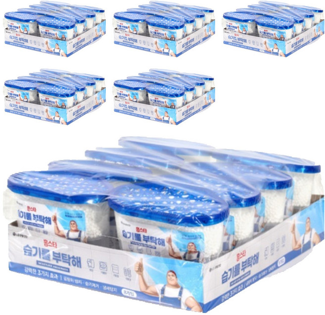 홈스타 습기를 부탁해 제습제, 275g, 48개