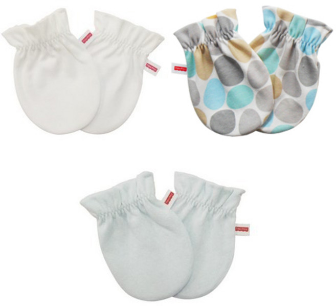 피셔프라이스 신생아용 손싸개 3개 세트