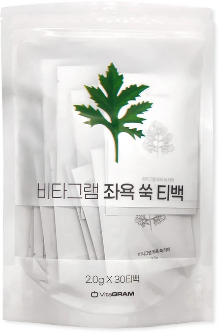 비타그램 좌욕용 쑥 티백 2g, 30개 - 쿠팡
