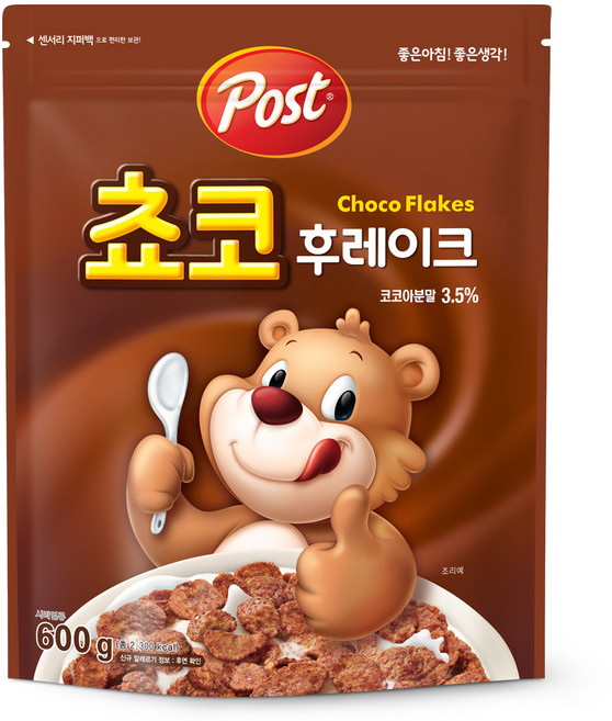 포스트 쵸코 후레이크 시리얼, 600g, 1개