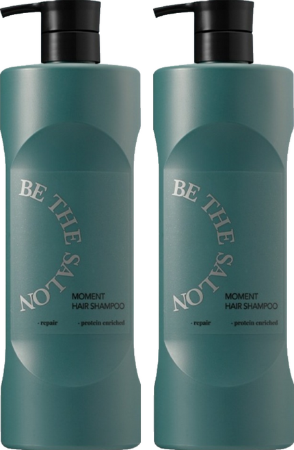 비더살롱 모먼트 헤어 샴푸, 1L, 2개