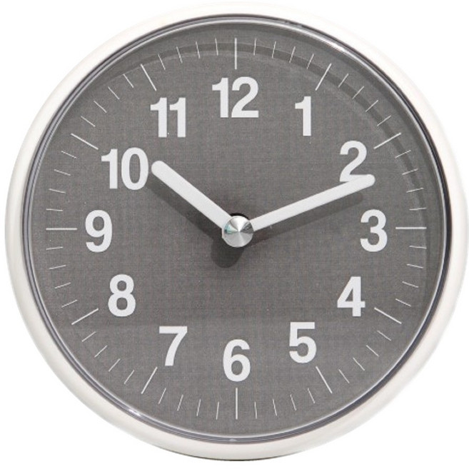 써드라이프 욕실 방수 시계, 모던그레이