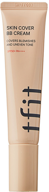 티핏 스킨 커버 비비 크림 SPF50+ PA++++, BN01 라이트, 30g, 1개