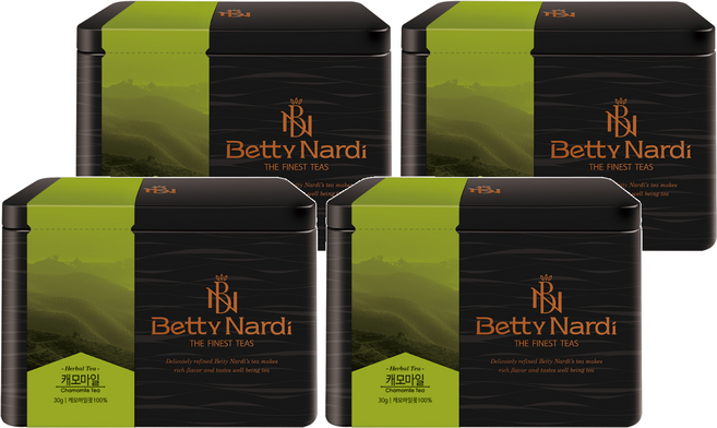 베티나르디 캐모마일 캔, 30g, 1개입, 4개, 30g