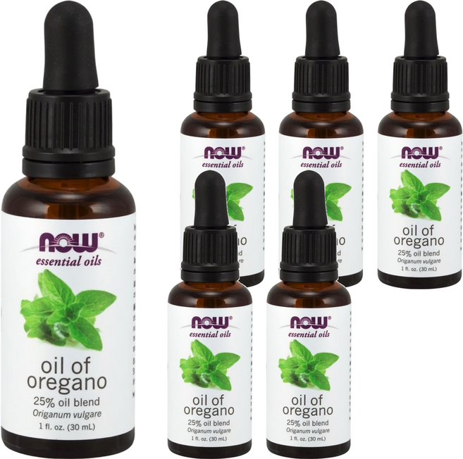NOW Foods 精油 牛至複方, 30ml, 6瓶