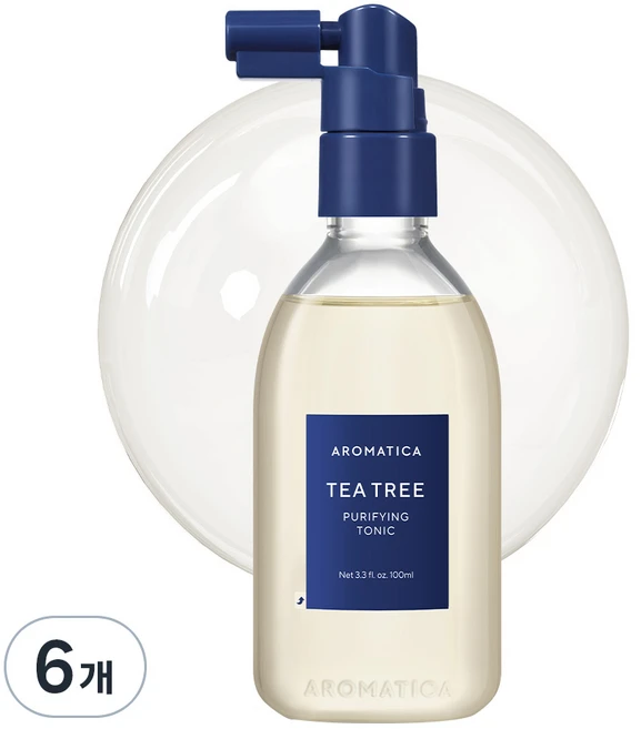 아로마티카 티트리 퓨리파잉 토닉 스프레이형헤어에센스, 100ml, 6개 - 쿠팡