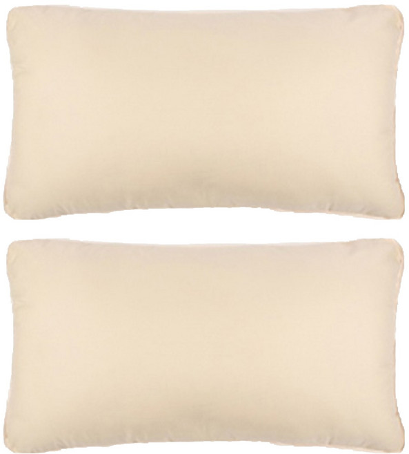 홈랩 릴렉스 필로우 기절베개, 베이지 + 아이보리, 2개