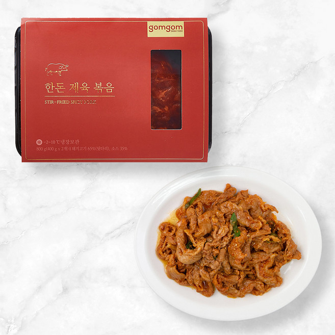곰곰 한돈 제육 볶음, 800g, 1개