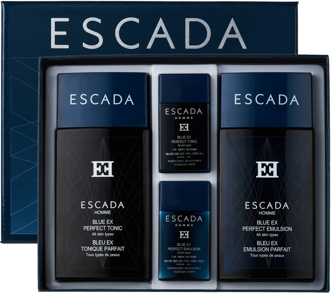 에스까다 남성기초 블루EX 이중 기능성케어 2종 세트, 1세트
