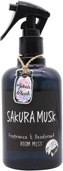 John's Blend 香氛噴霧, 櫻花麝香, 280ml, 1瓶