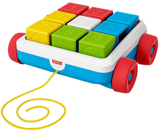fisher-price 費雪 三合一積木車, 多色, 1組