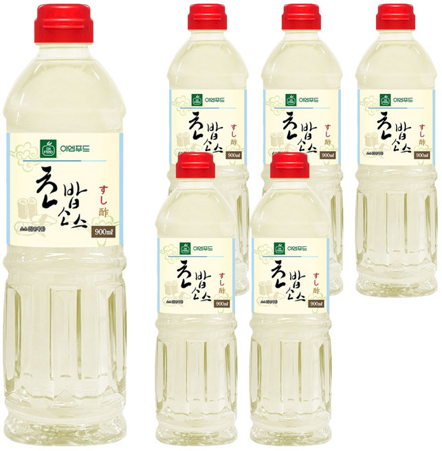 이엔푸드 초밥소스, 900ml, 6개