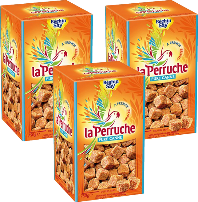 라페르슈 브라운 각설탕, 750g, 3개