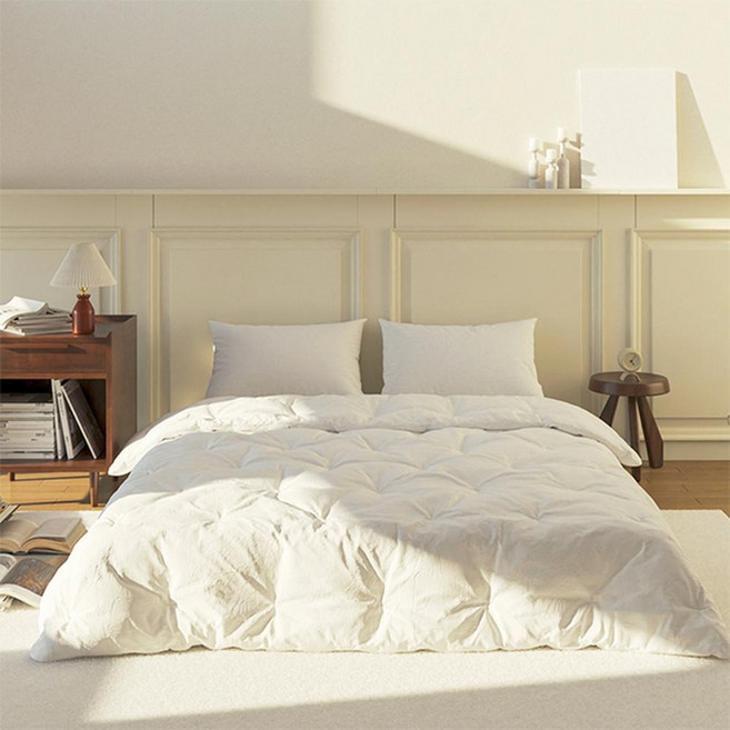 韓國 amante 國內靜音莫代爾棉被, 白色