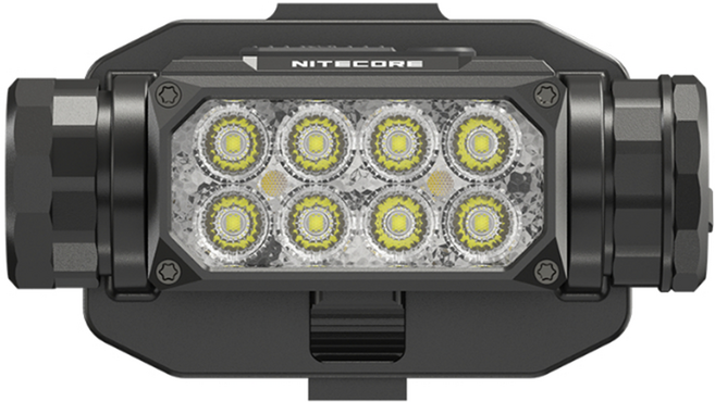 NITECORE 奈特科爾 HC65M UHE 戰術頭盔燈 2000流明 NVG Mount, 黑色, 1個