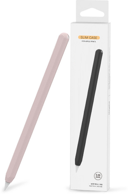 모조리 애플펜슬 2세대 실리콘 보호 케이스, 핑크샌드, 1개