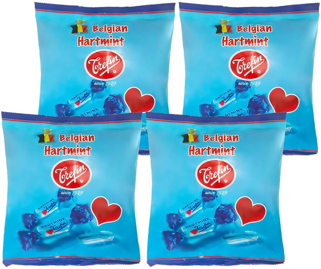 트레핀 하트민트캔디, 500g, 4개