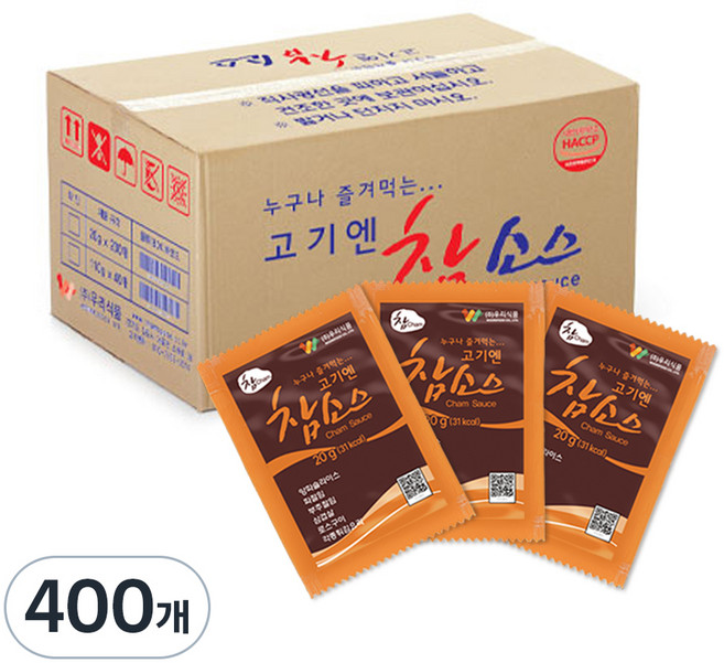 참 소스, 20g, 400개