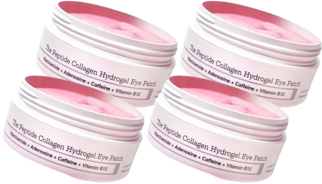 코스알엑스 더 펩타이드 콜라겐 하이드로겔 아이 패치 85g, 60개입, 4개