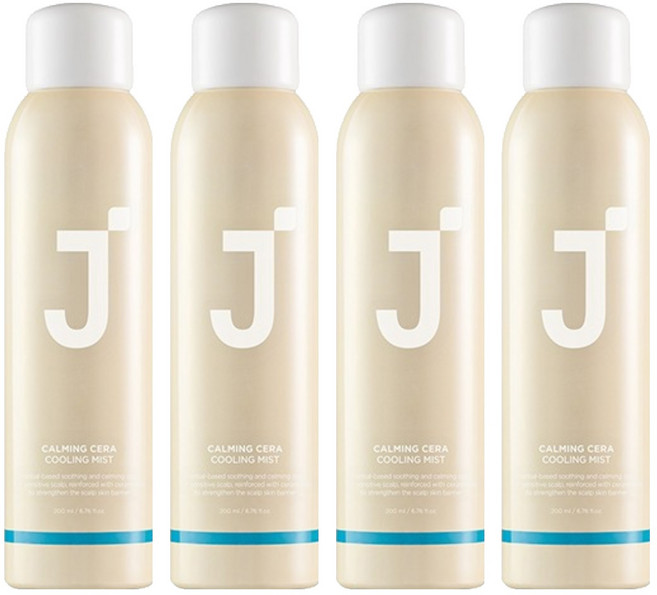 제이숲 카밍 세라 두피 쿨링 미스트 헤어 스프레이, 200ml, 4개
