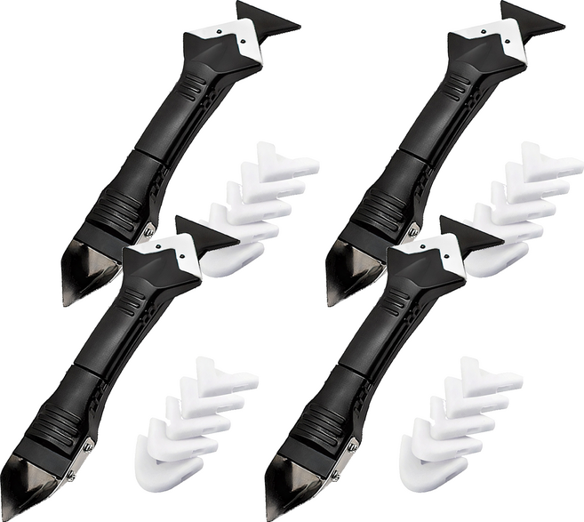 바벨롭 실리콘 제거기 스크래퍼 3in1 세트 01 스틸, 4세트