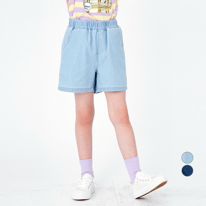 LollyTree 兒童輕便水洗丹寧短褲