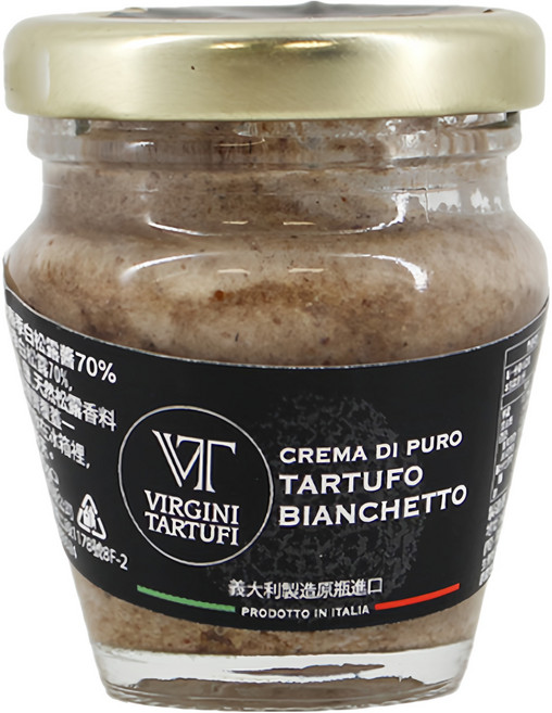 VIRGINI TARTUFI 純春季白松露醬70%, 45g, 1罐