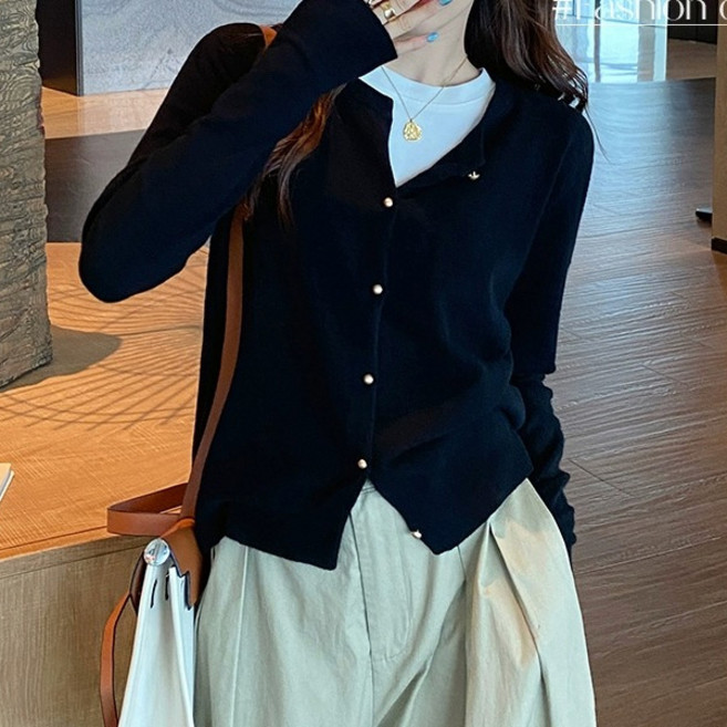 루나걸 여성용 무디 니트 가디건 L25FC070431