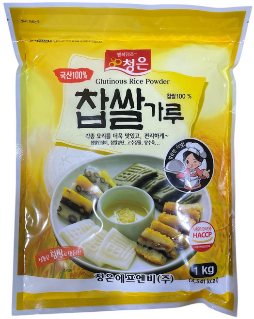 청은에프엔비 찹쌀가루, 1kg, 1개