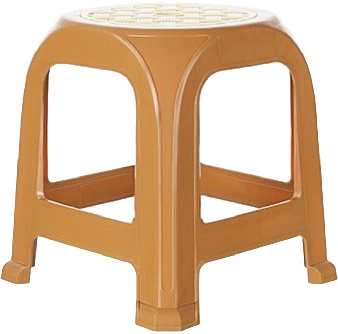 KEYWAY 聯府 金座圓椅, 1個, 金色