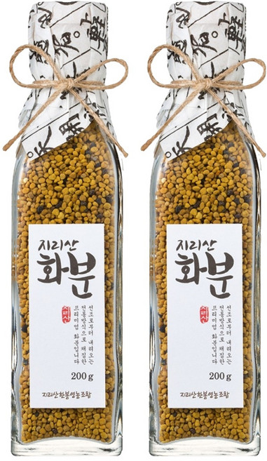 지리산한봉영농조합 국내산 화분, 2개, 200g