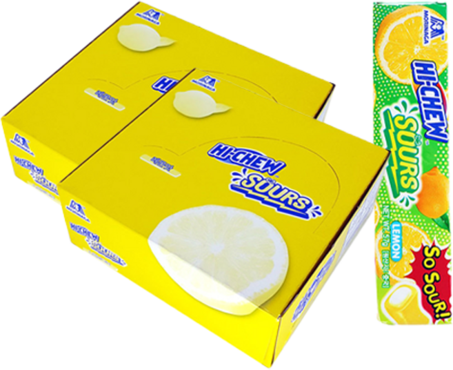 MORINAGA 森永 Hi-Chew嗨啾軟糖 酸檸檬口味, 57g, 24條