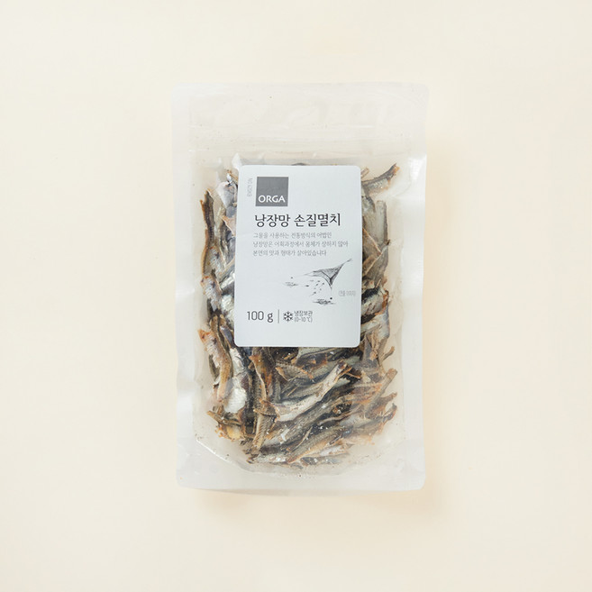 ZERO 낭장망 손질멸치, 100g, 1개