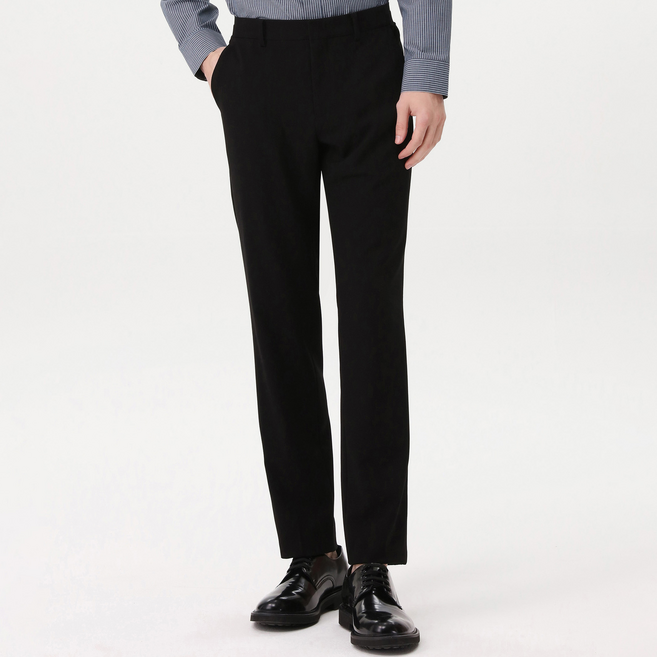 베이직하우스 TR4WAY 슬림 스트레이트핏 슬랙스 HUPT2104