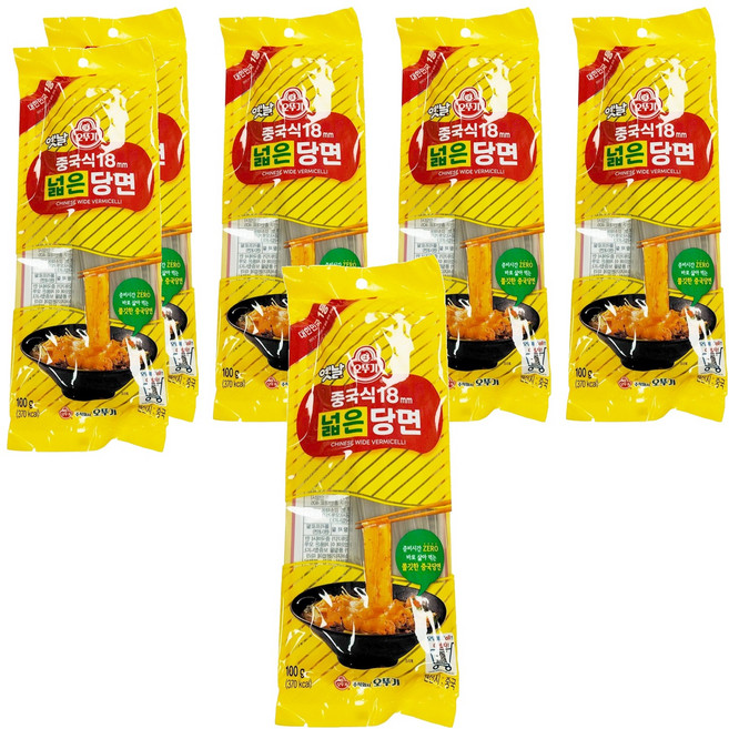 OTOKI 不倒翁 Yetnal 中式寬冬粉 18mm, 100g, 6包