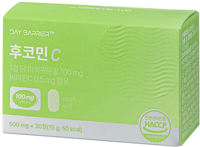 DayBarrier 褐藻醣膠C 海帶根, 1個, 30錠