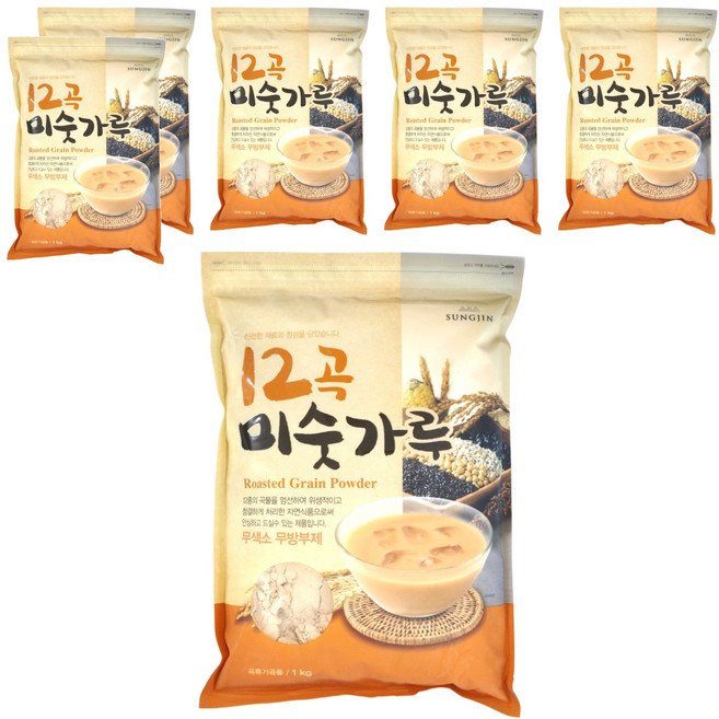 성진 12곡 미숫가루, 6개, 1kg