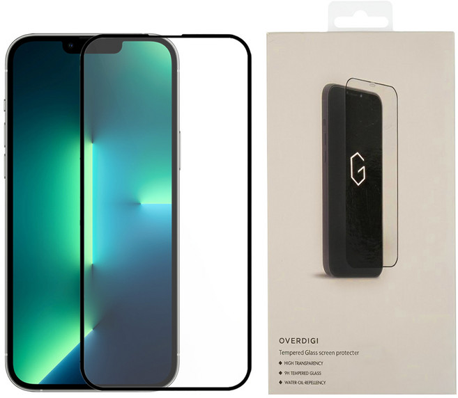 OVERDIGI 螢幕3D滿版玻璃保護貼, 1個