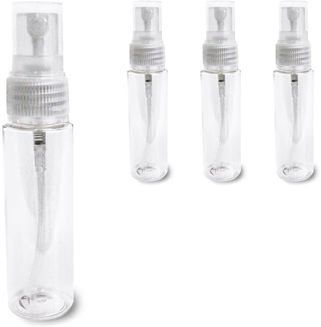 이글코리아 투명 용기 30ml, 혼합 색상, 4개