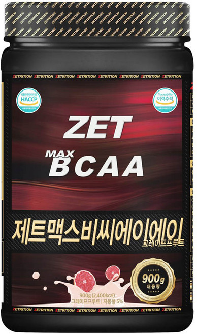제트리션 제트맥스BCAA 그레이프프루트 자몽, 900g, 1개