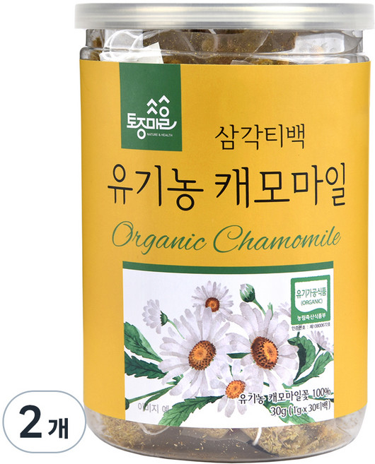 토종마을 유기농 캐모마일, 1g, 30개입, 2개