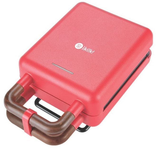 ikiiki 伊崎家電 二合一熱壓吐司機 IK-SM2001 110V 600W 可繞線收納