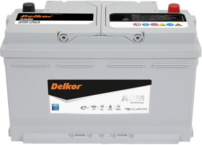 Delkor AGM LN4 R 차량용 배터리 출장교체, 1개