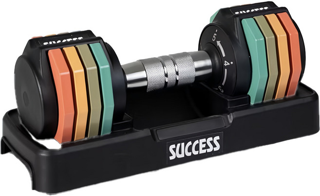 SUCCESS 成功 快速可調式啞鈴組 可調2-10kg(5段), 10kg, 1組