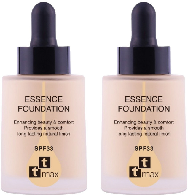 ttmax 輕羽虹光遮瑕精華粉底乳 SPF33 30ml, 03健康色, 2件